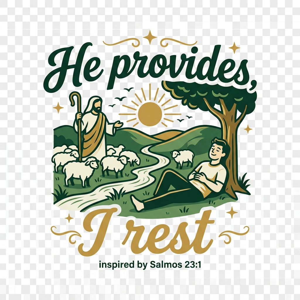 He provides, I rest