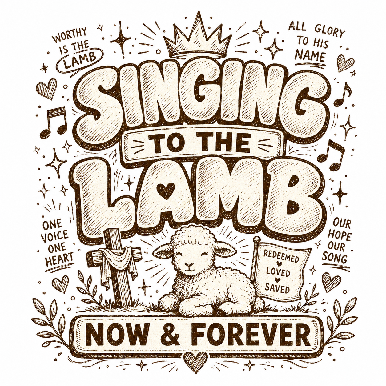 Singing to the lamb - now & forever