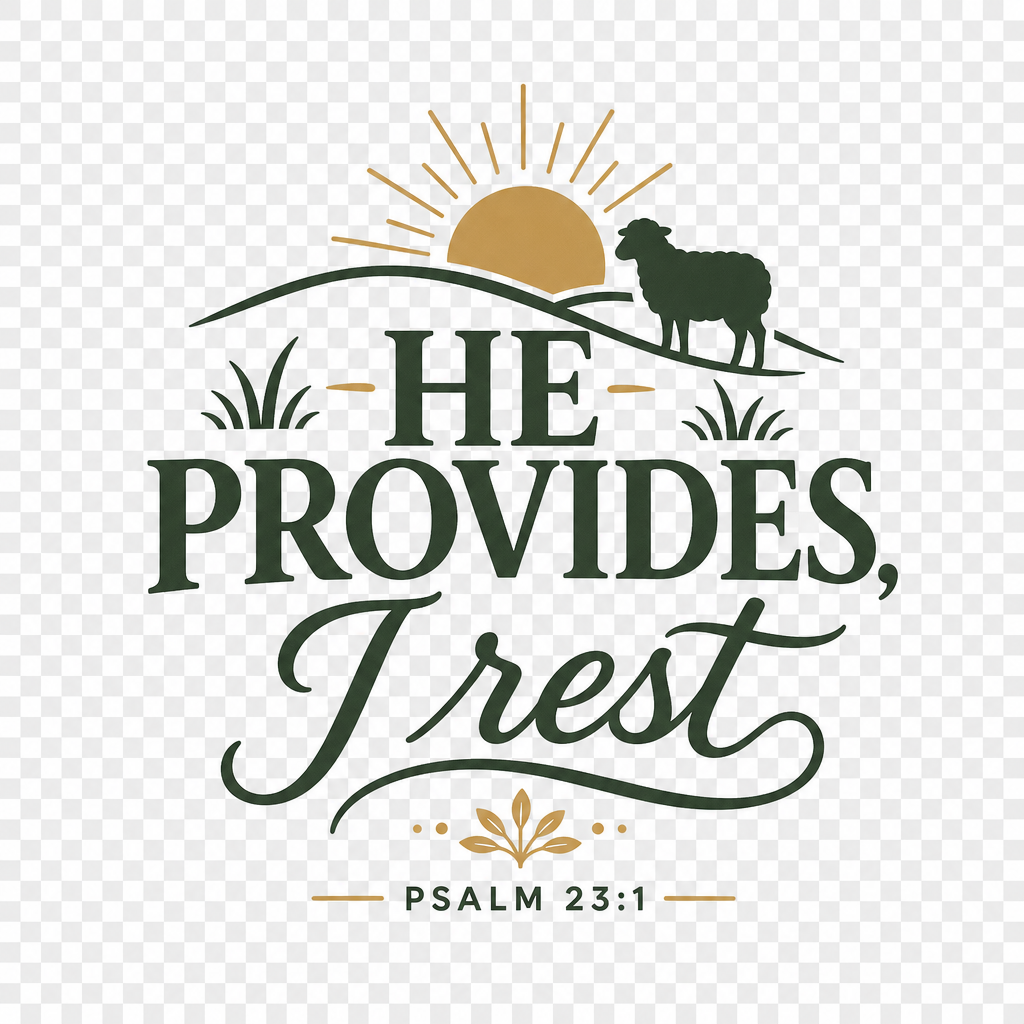 He provides, I rest